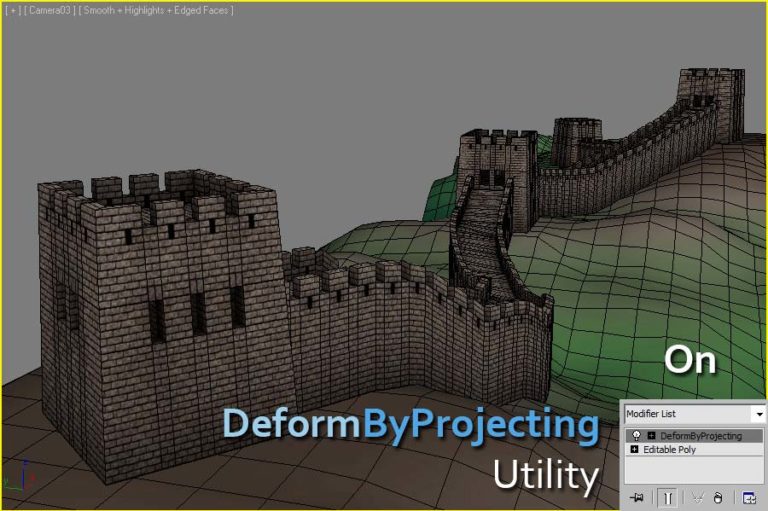 Scripts Para 3ds Max DeformByProjecting Ejezeta