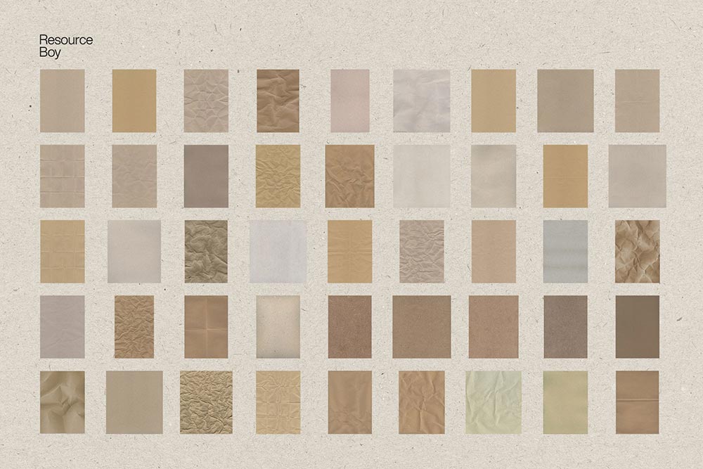 all 50 free kraft paper textures