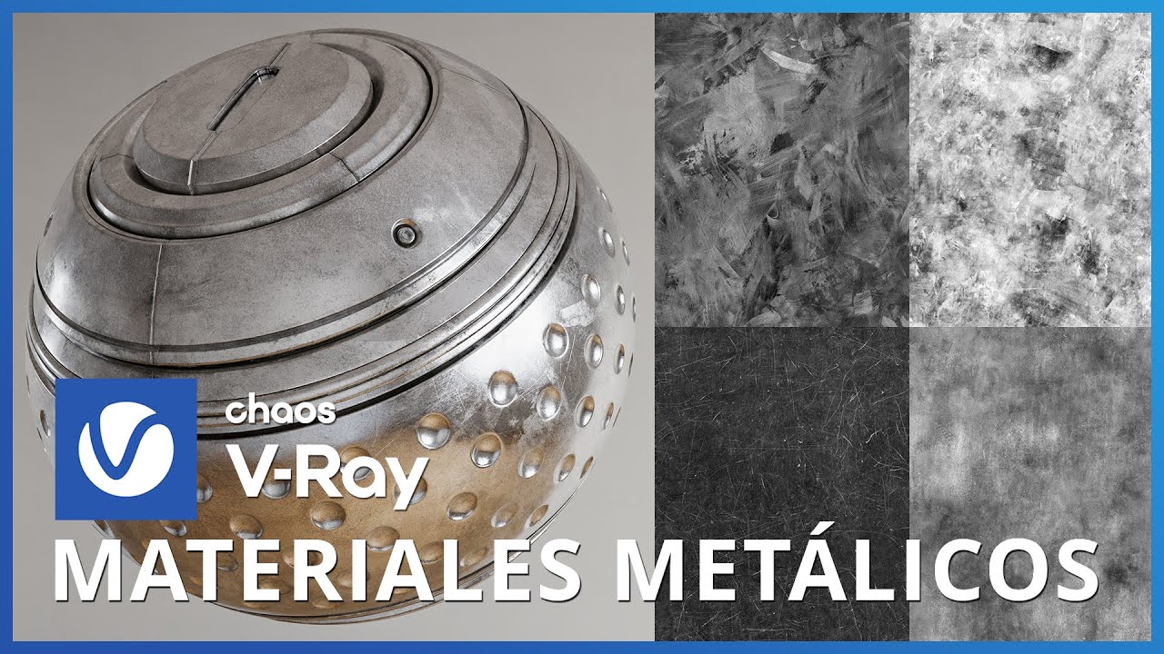 Advanced metallic materials in V-Ray