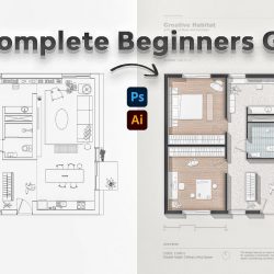 Architecture Plans in Photoshop for Beginners