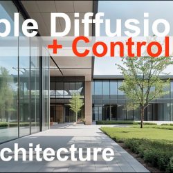 Stable Diffusion + ControlNET in Architecture